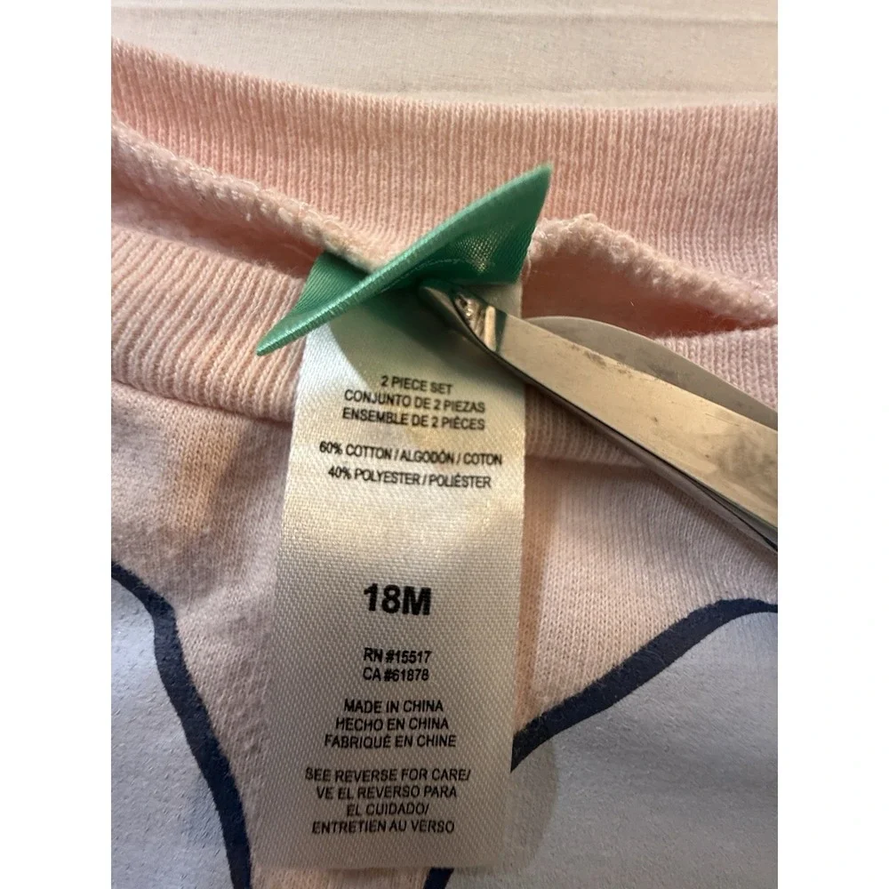Disney Baby Minnie Mouse Pink Sweatshirt Size 18 Months